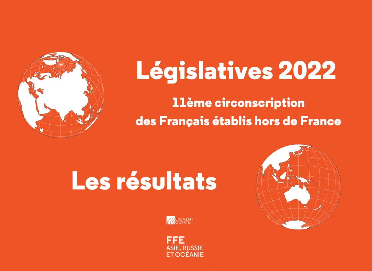 Résultats 11ème circonscription des Français de l'Etranger visuel